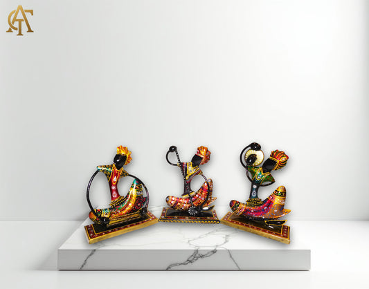 Nagpuri Musician Set of 3