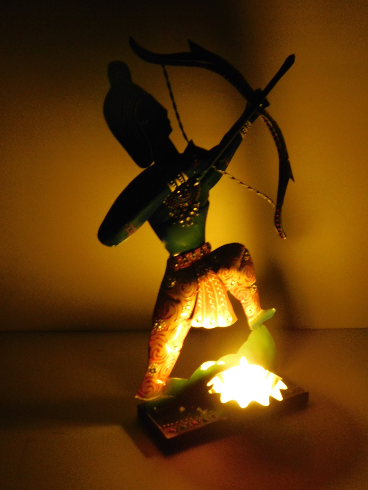 Krishna Ji Bow Candle Holder