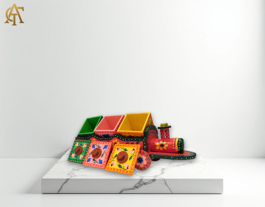 Dry Fruit Tray Toy Train