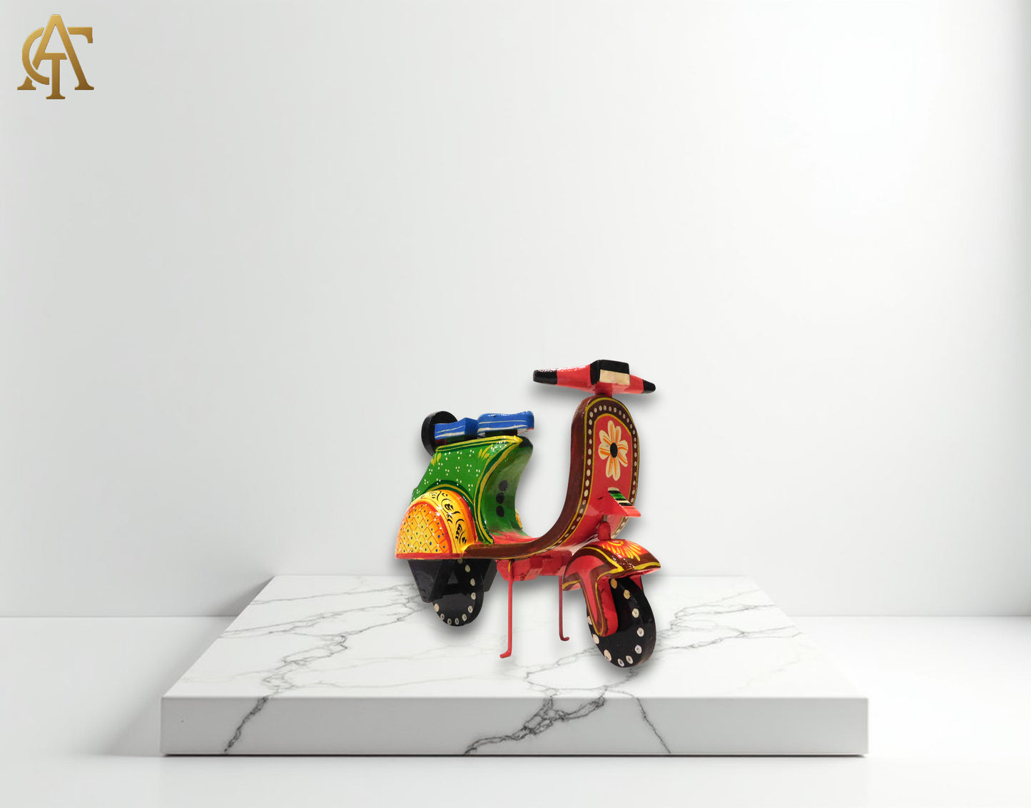 Handpainted Scooter