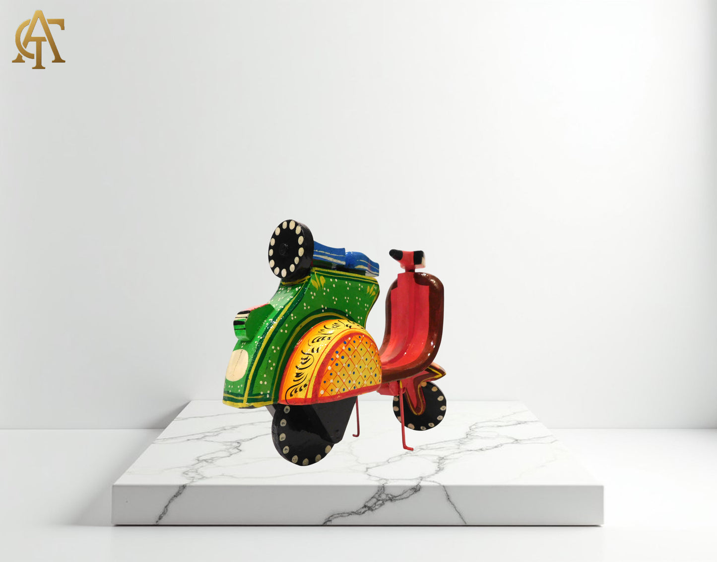 Handpainted Scooter